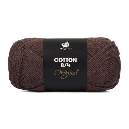 Cotton 8/4 von Mayflower | 50g – 1436 dunkelbraun