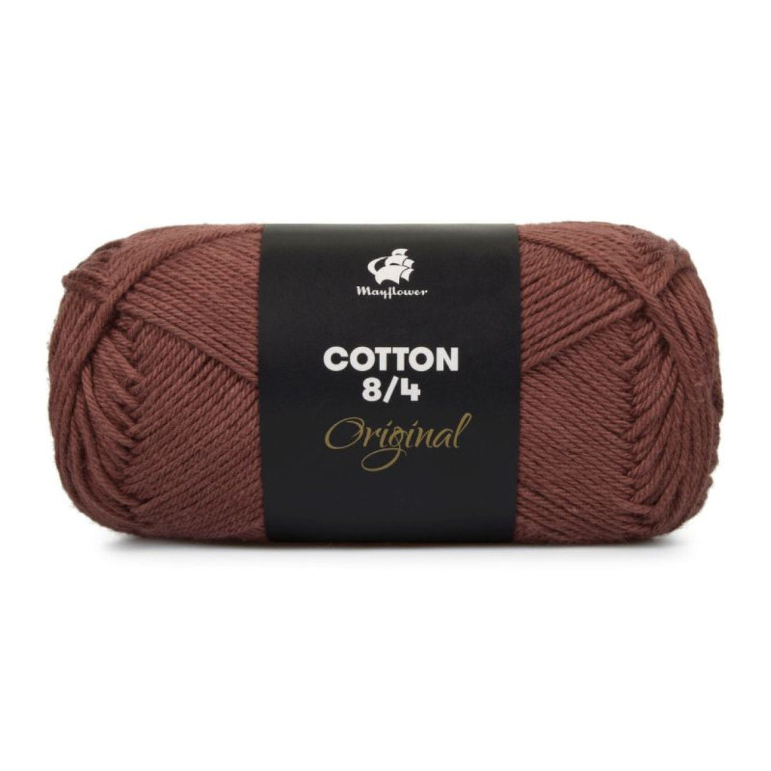 Cotton 8/4 von Mayflower | 50g – 1437 rotbraun