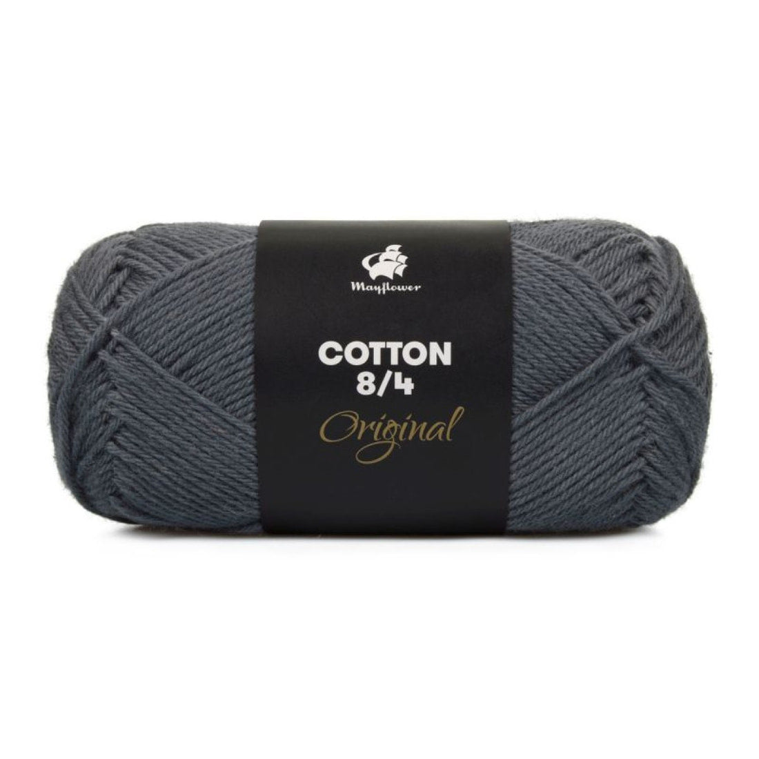 Cotton 8/4 von Mayflower | 50g – 1442 dunkelgrau