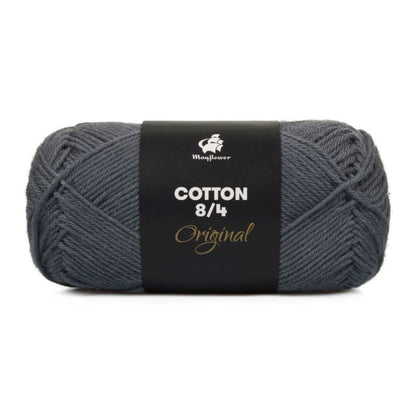 Cotton 8/4 von Mayflower | 50g – 1442 dunkelgrau