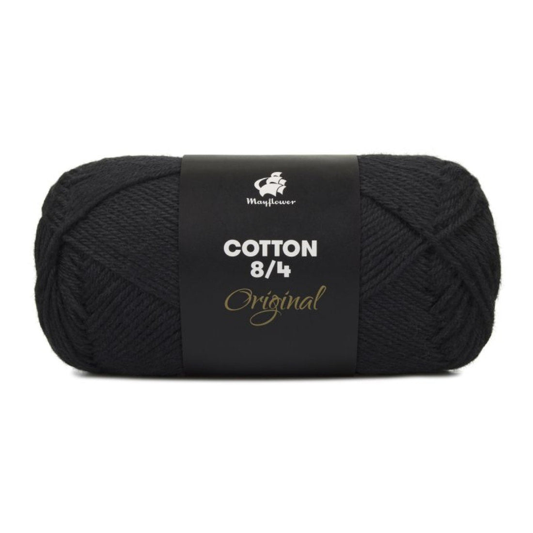 Cotton 8/4 von Mayflower | 50g – 1443 schwarz