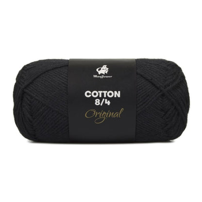 Cotton 8/4 von Mayflower | 50g – 1443 schwarz