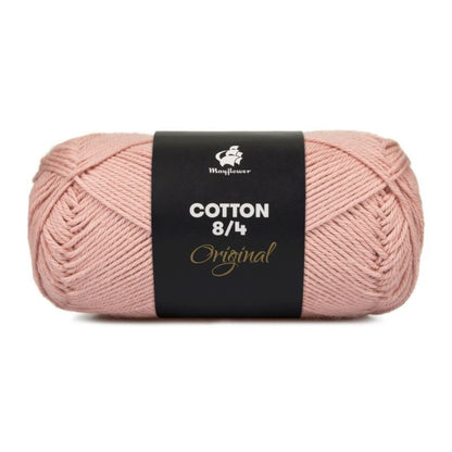Cotton 8/4 von Mayflower | 50g – 1489 sanftes rosa