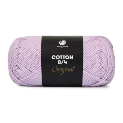 Cotton 8/4 von Mayflower | 50g – 1452 hell-lavendel