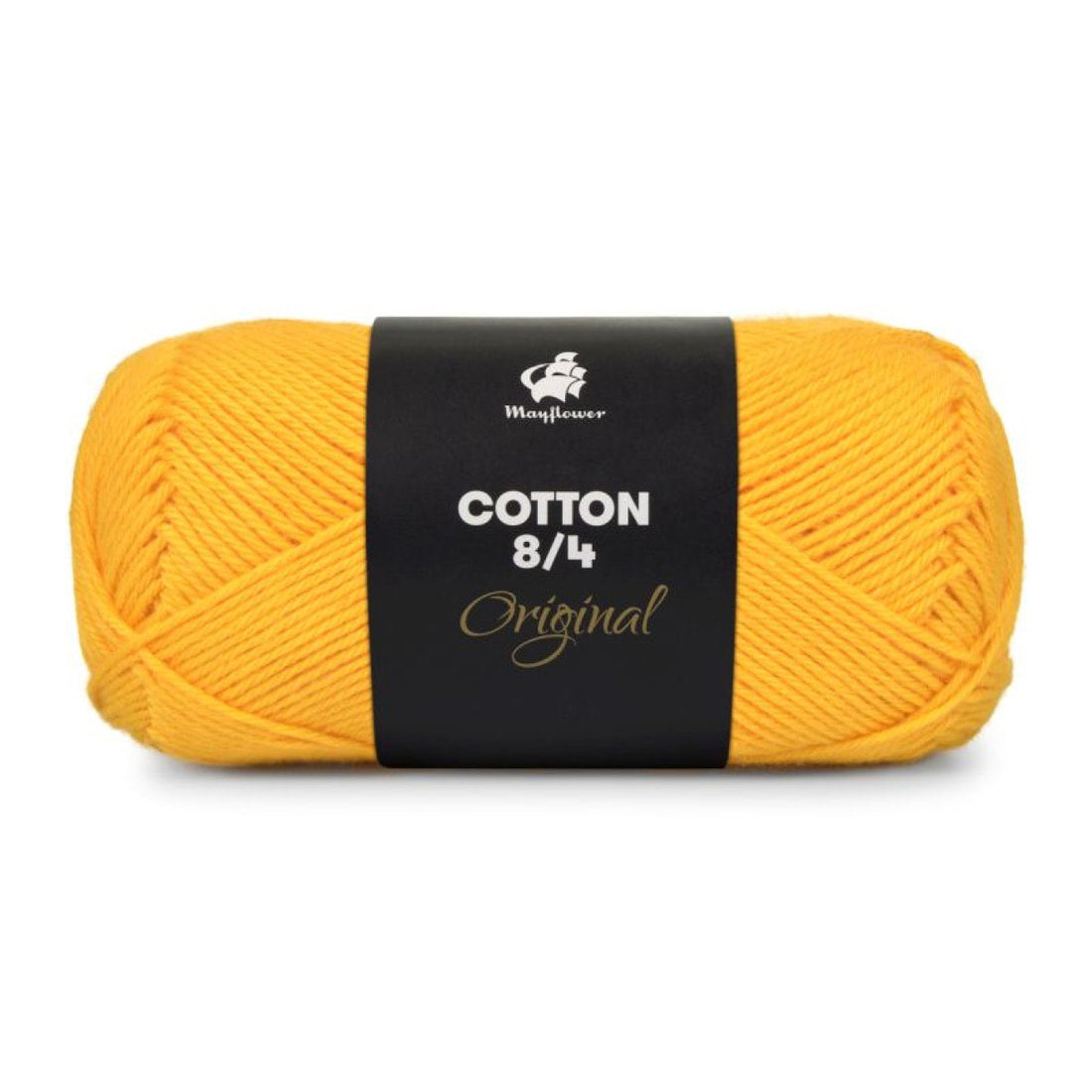 Cotton 8/4 von Mayflower | 50g – 1498 sonnengelb