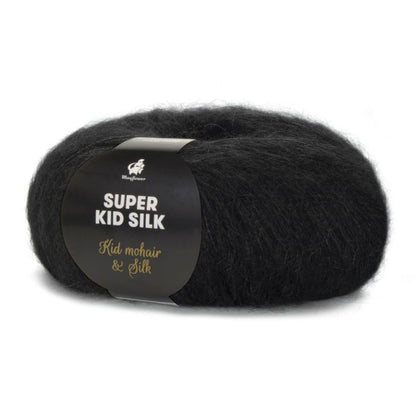 Super Kid Silk von Mayflower | 25g – 02 schwarz