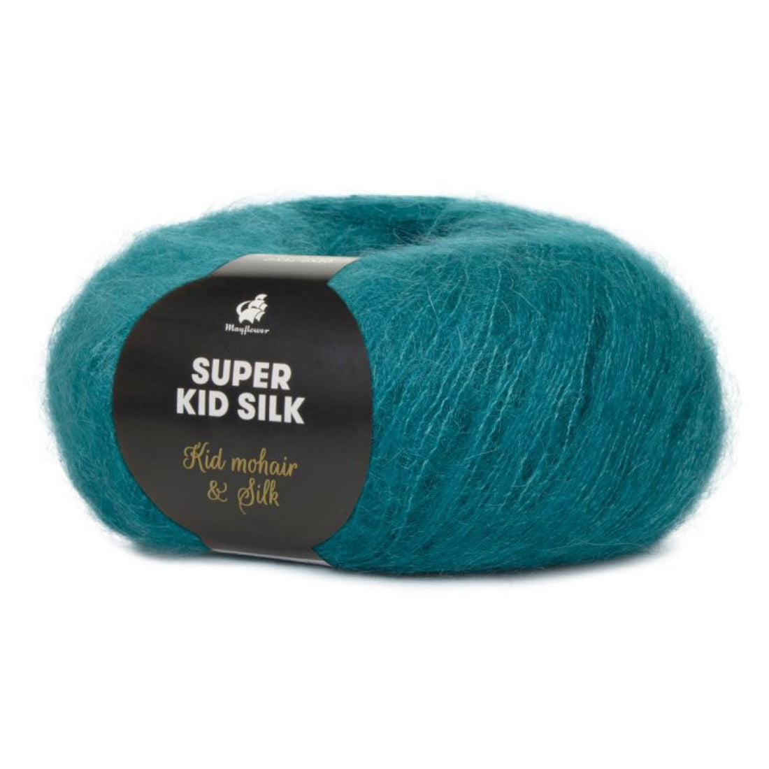 Super Kid Silk von Mayflower | 25g – 26 petrol