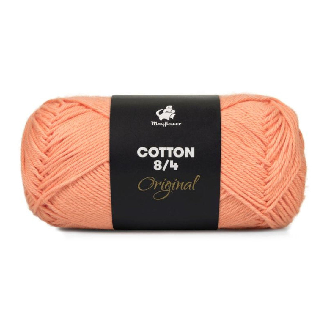 Cotton 8/4 von Mayflower | 50g – 1497 sanftes orange