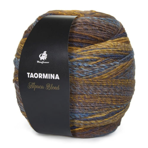 002 senf/jeansblau/navy/karamell