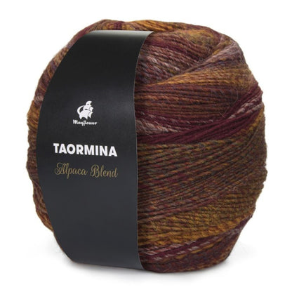 Taormina von Mayflower | 200g – 008 zimt/bordeaux/gold/aubergine