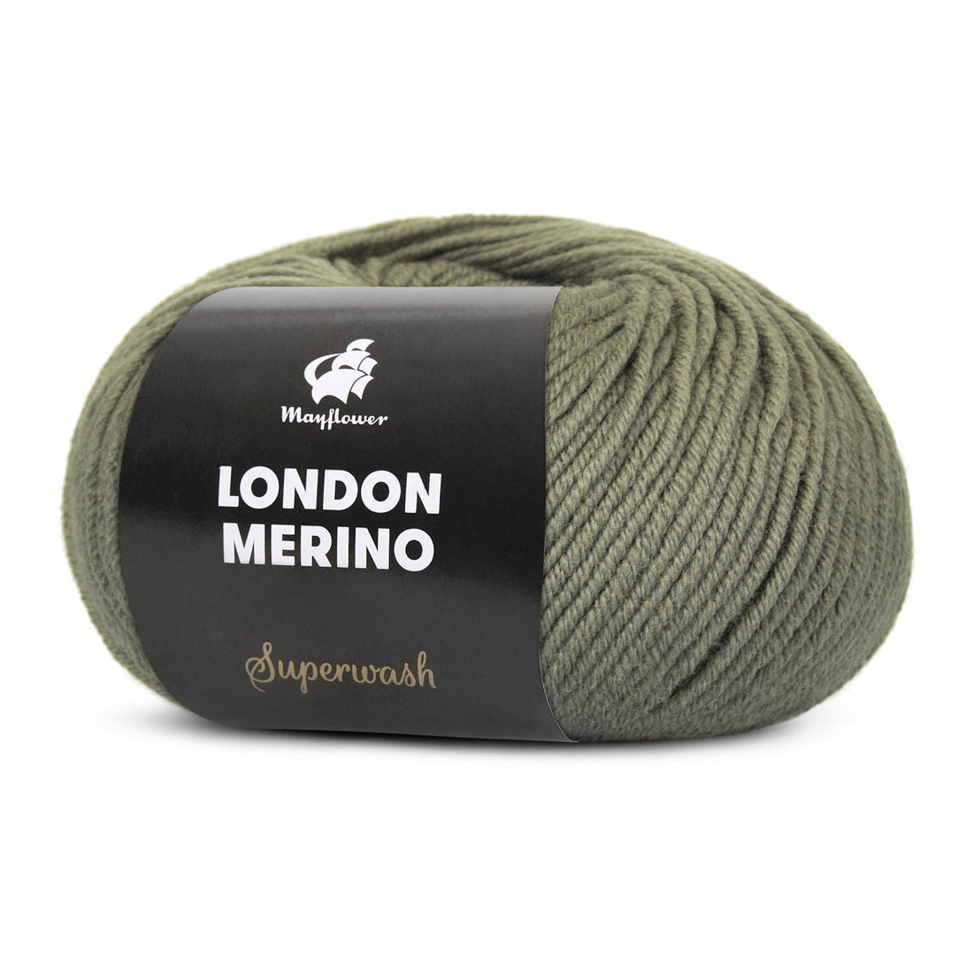 London Merino von Mayflower | 50g – 026 zartes olivgrün
