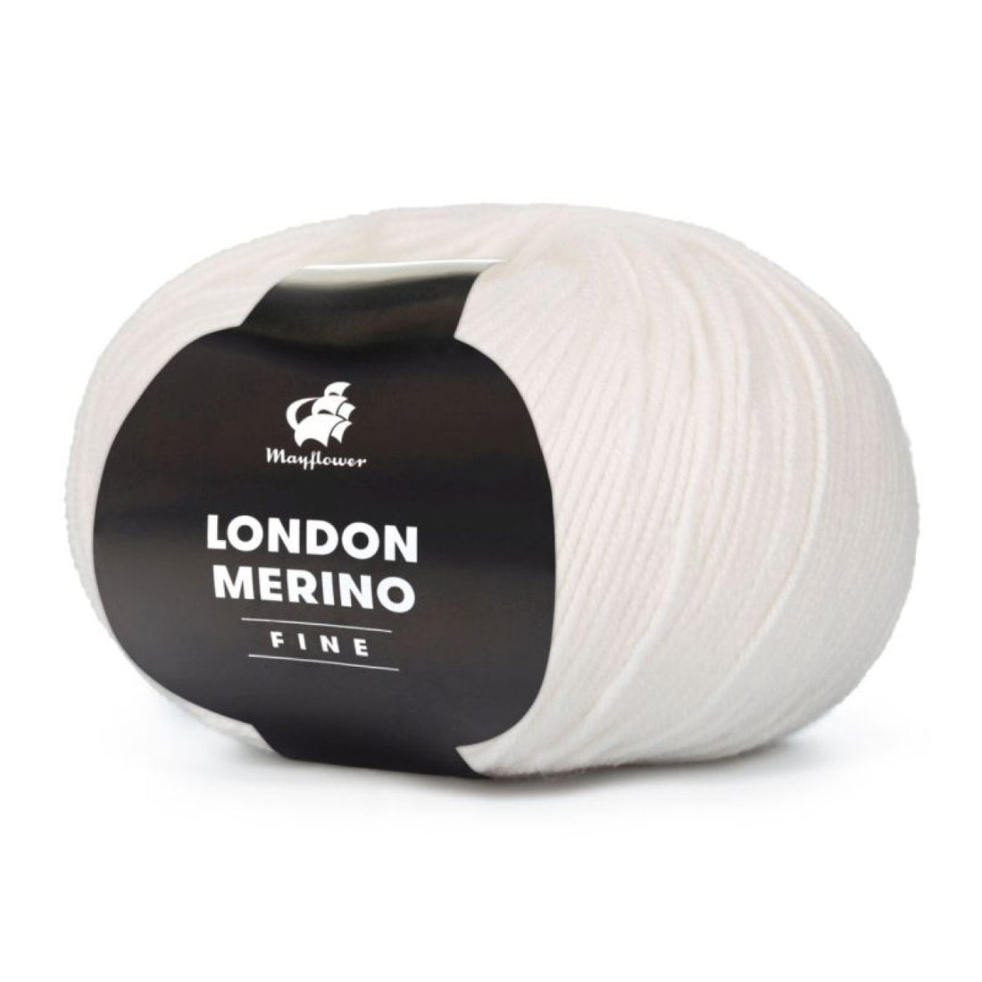 London Merino Fine von Mayflower | 50g – 001 weiß