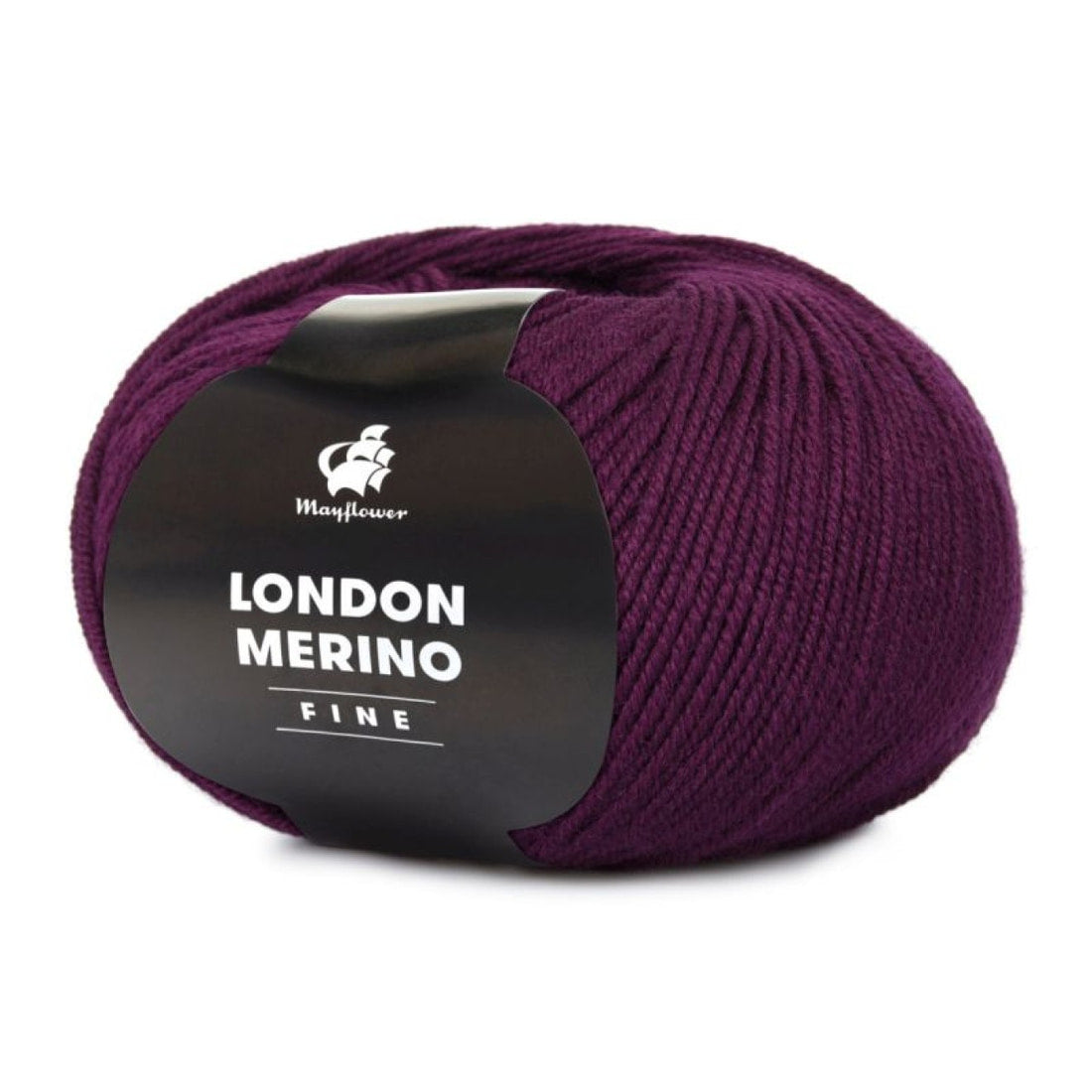London Merino Fine von Mayflower | 50g – 015 bordeaux