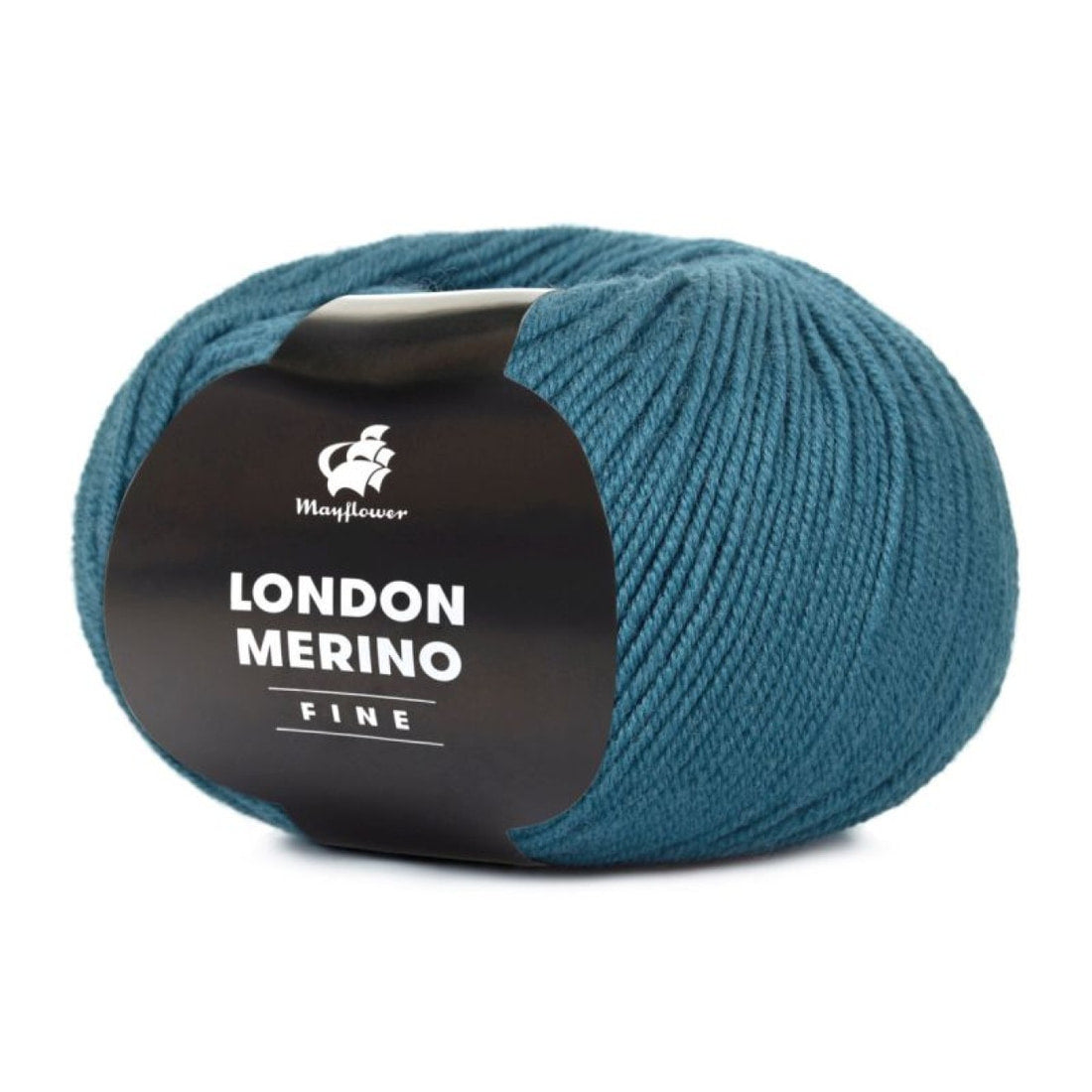 London Merino Fine von Mayflower | 50g – 022 petrolblau