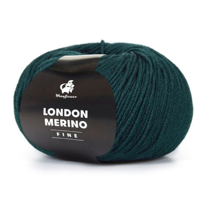 London Merino Fine von Mayflower | 50g – 024 zypresse