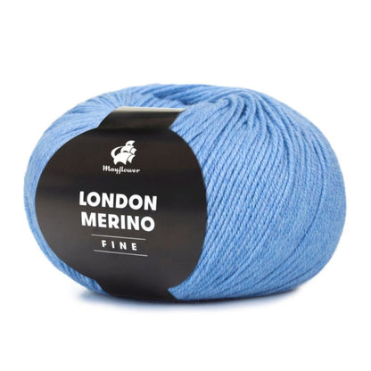 London Merino Fine von Mayflower | 50g – 033 dunkel jeansblau