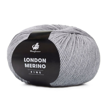 London Merino Fine von Mayflower | 50g – 037 grau
