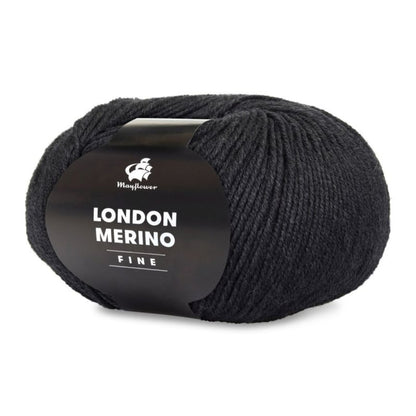 London Merino Fine von Mayflower | 50g – 039 koksgrau