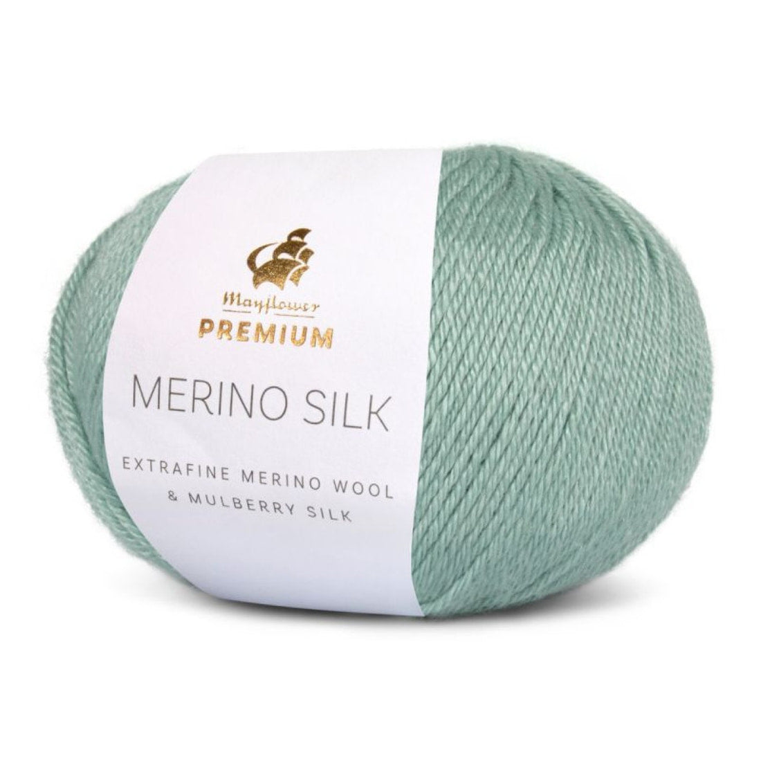 Premium Silk Merino von Mayflower | 25g – 013 pfefferminze