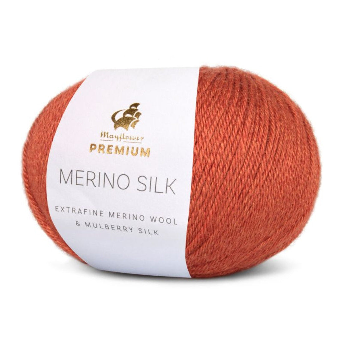 Premium Silk Merino von Mayflower | 25g – 016 bernstein