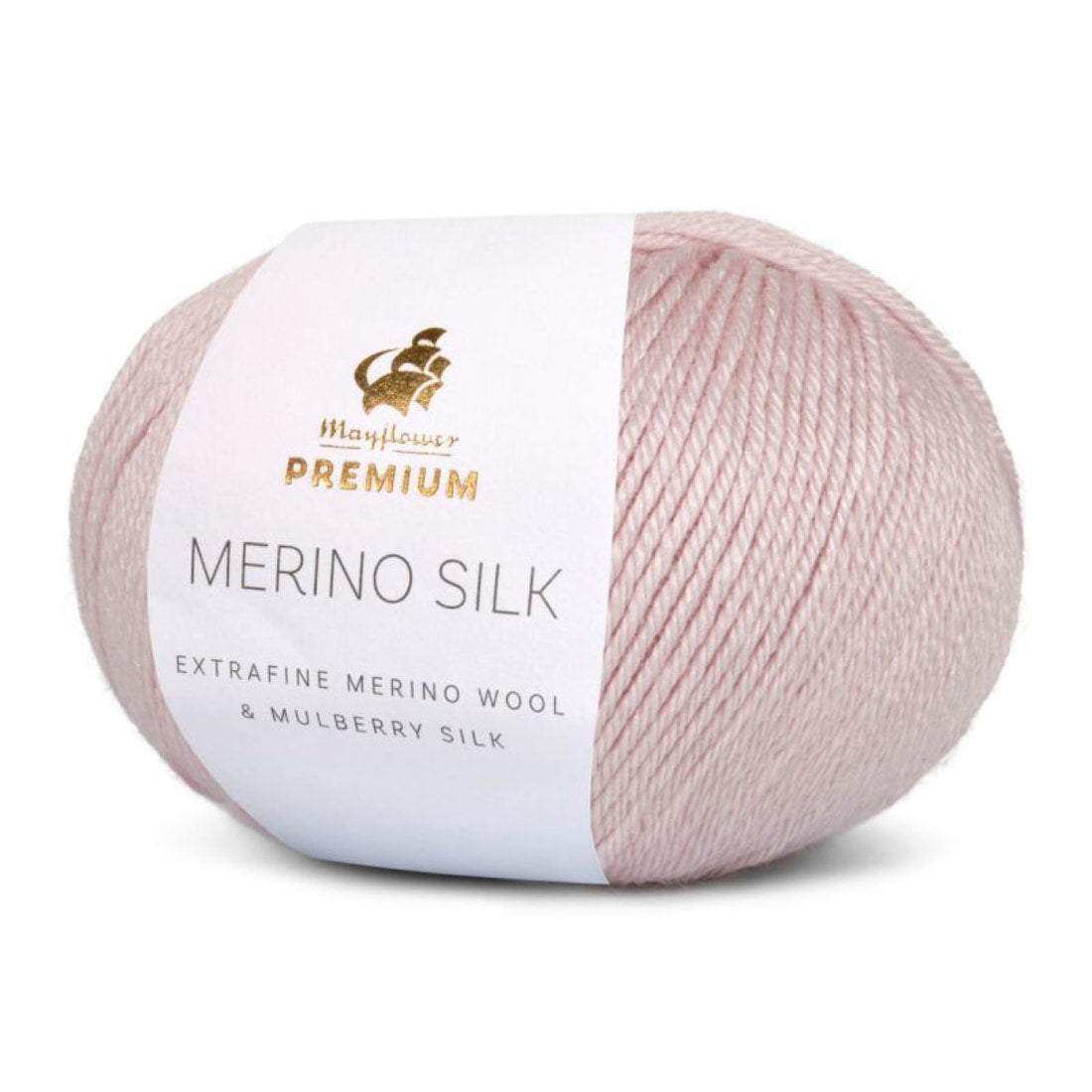 Premium Silk Merino von Mayflower | 25g – 017 zartes rosa