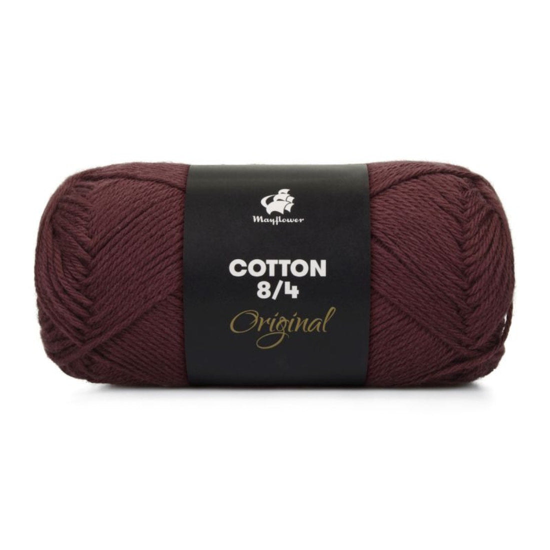 Cotton 8/4 von Mayflower | 50g – 14100 mahagoni