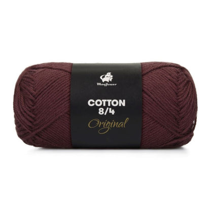 Cotton 8/4 von Mayflower | 50g – 14100 mahagoni