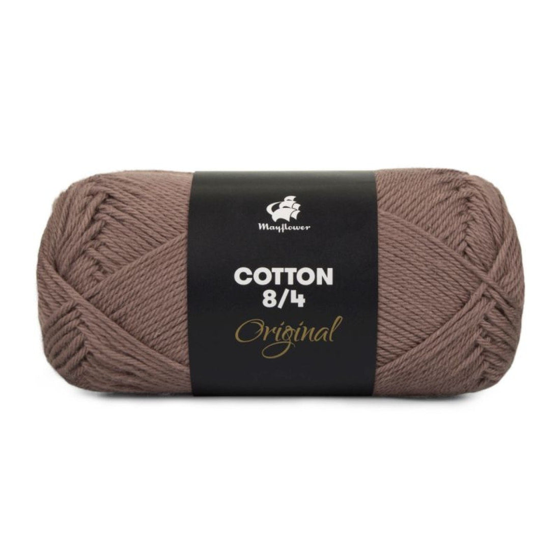 Cotton 8/4 von Mayflower | 50g – 14102 mokka