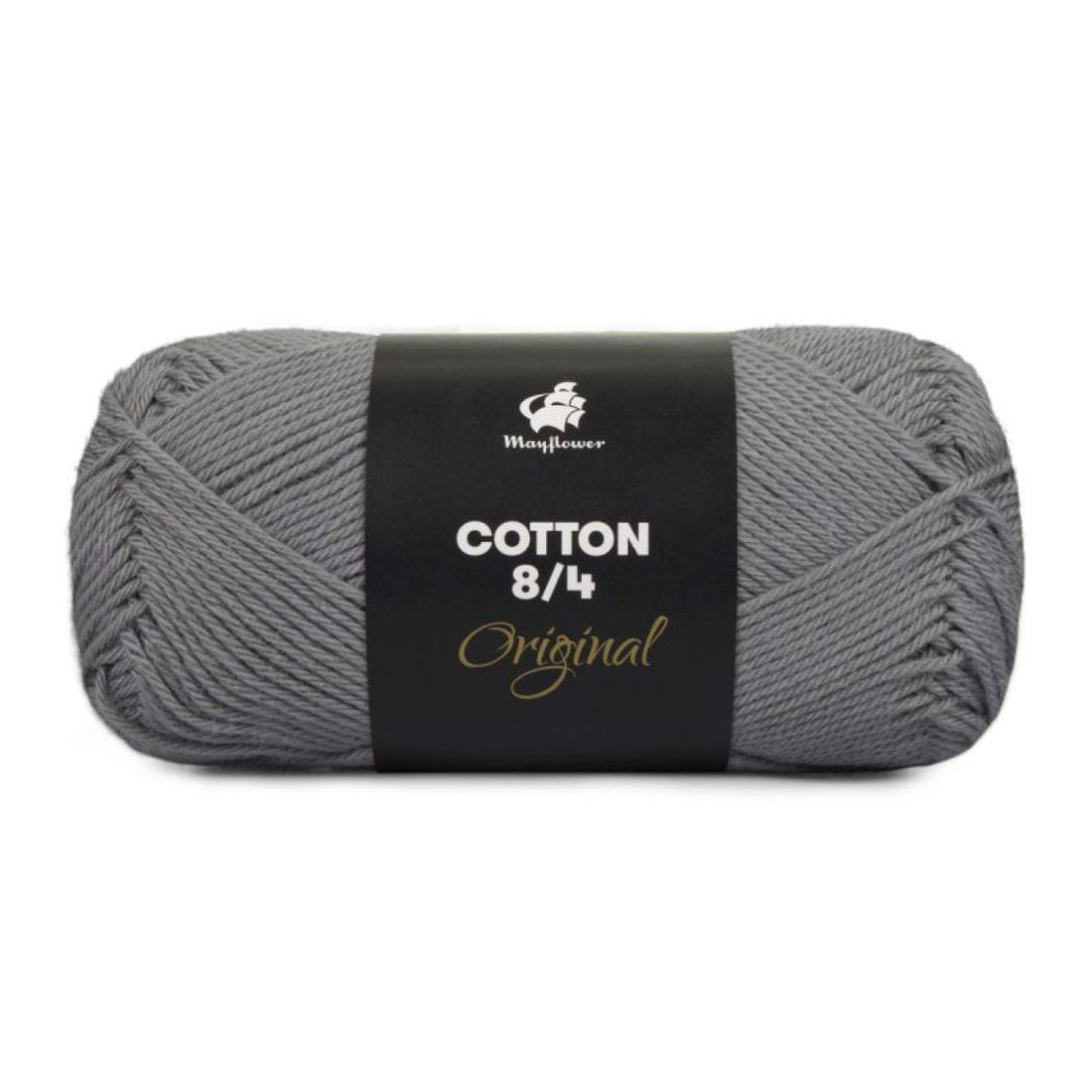 Cotton 8/4 von Mayflower | 50g – 14108 aschgrau