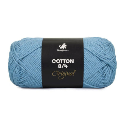 Cotton 8/4 von Mayflower | 50g – 14110 sanftes hellblau