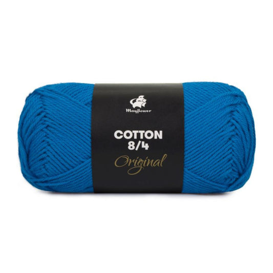 Cotton 8/4 von Mayflower | 50g – 14113 griechisches blau