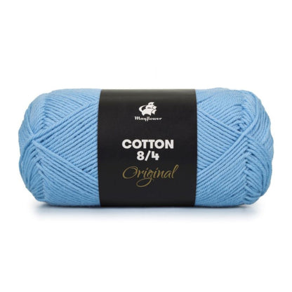 Cotton 8/4 von Mayflower | 50g – 14115 frostblau