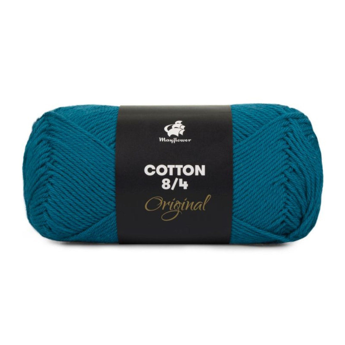 Cotton 8/4 von Mayflower | 50g – 14118 petrolblau