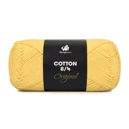 Cotton 8/4 von Mayflower | 50g – 14128 ostergelb