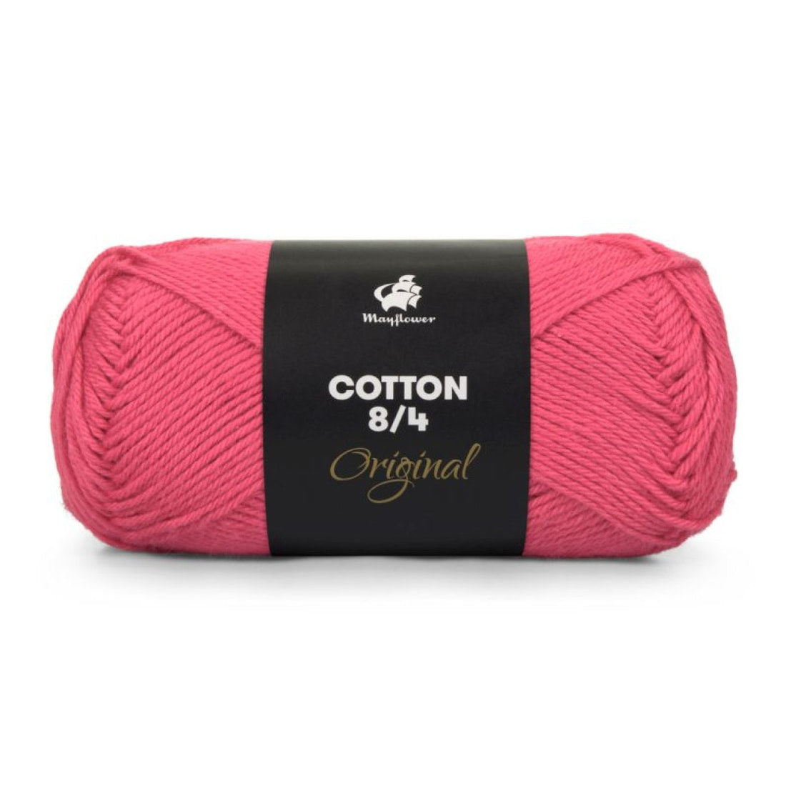 Cotton 8/4 von Mayflower | 50g – 14133 dunkles flamingorosa