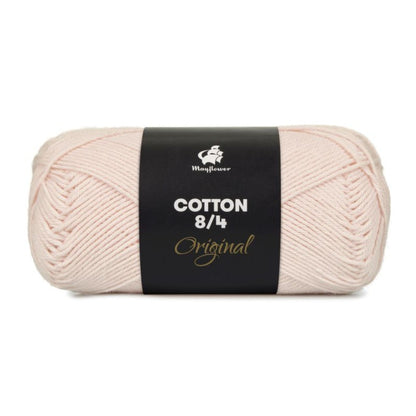 Cotton 8/4 von Mayflower | 50g – 14136 helles puder