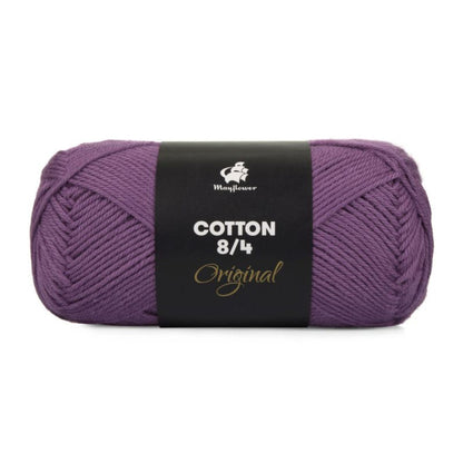 Cotton 8/4 von Mayflower | 50g – 14139 dunkles heidekraut