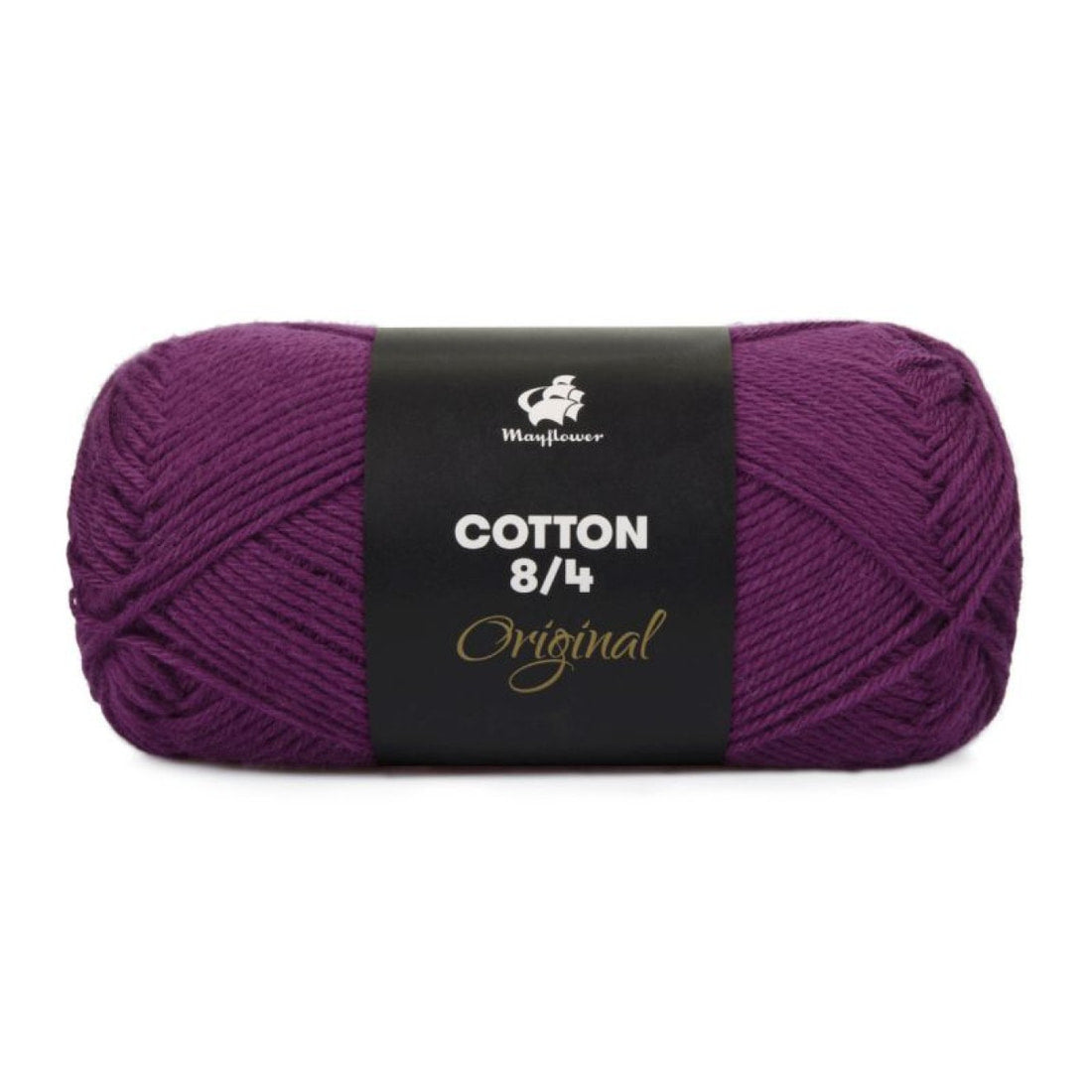 Cotton 8/4 von Mayflower | 50g – 14140 dunkle pflaume