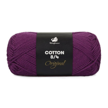Cotton 8/4 von Mayflower | 50g – 14140 dunkle pflaume