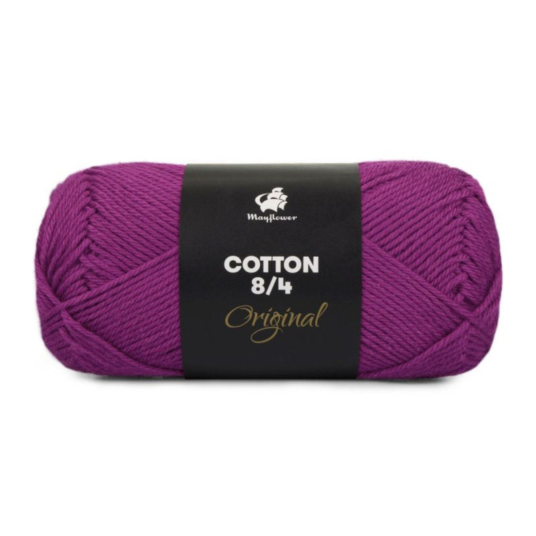 Cotton 8/4 von Mayflower | 50g – 14141 dunkles magenta