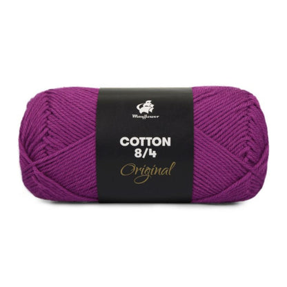 Cotton 8/4 von Mayflower | 50g – 14141 dunkles magenta