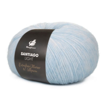 Santiago Light von Mayflower | 50g – 010 eisblau