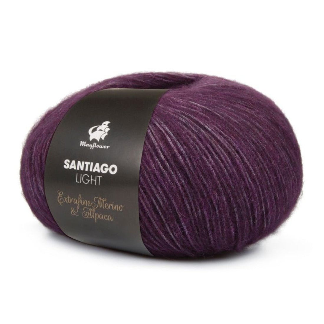 Santiago Light von Mayflower | 50g – 017 bordeaux