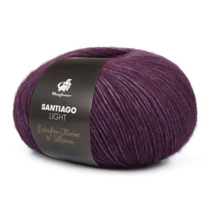 Santiago Light von Mayflower | 50g – 017 bordeaux