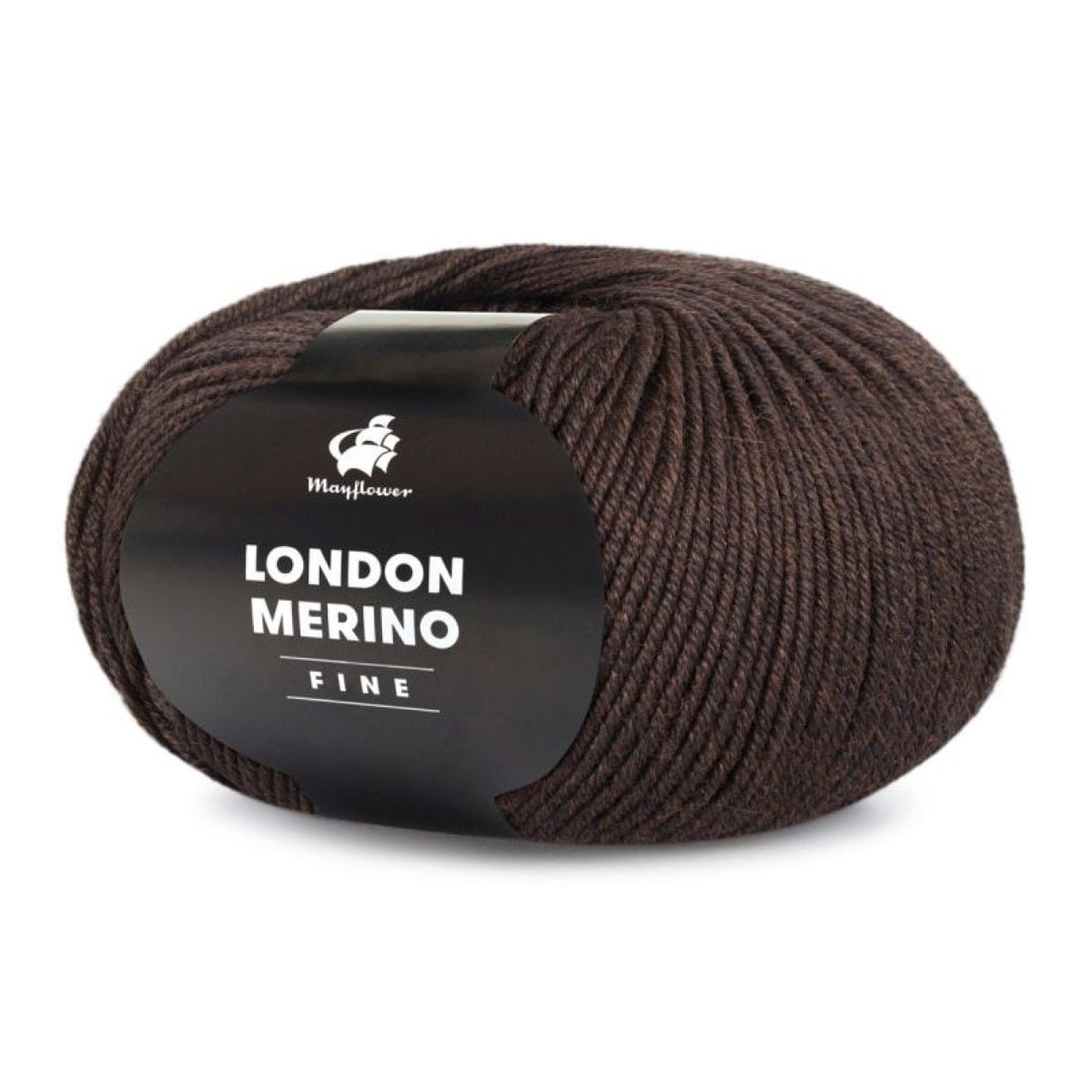 London Merino Fine von Mayflower | 50g – 041 brownie