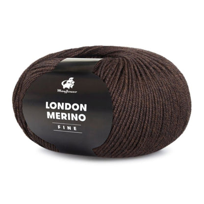London Merino Fine von Mayflower | 50g – 041 brownie
