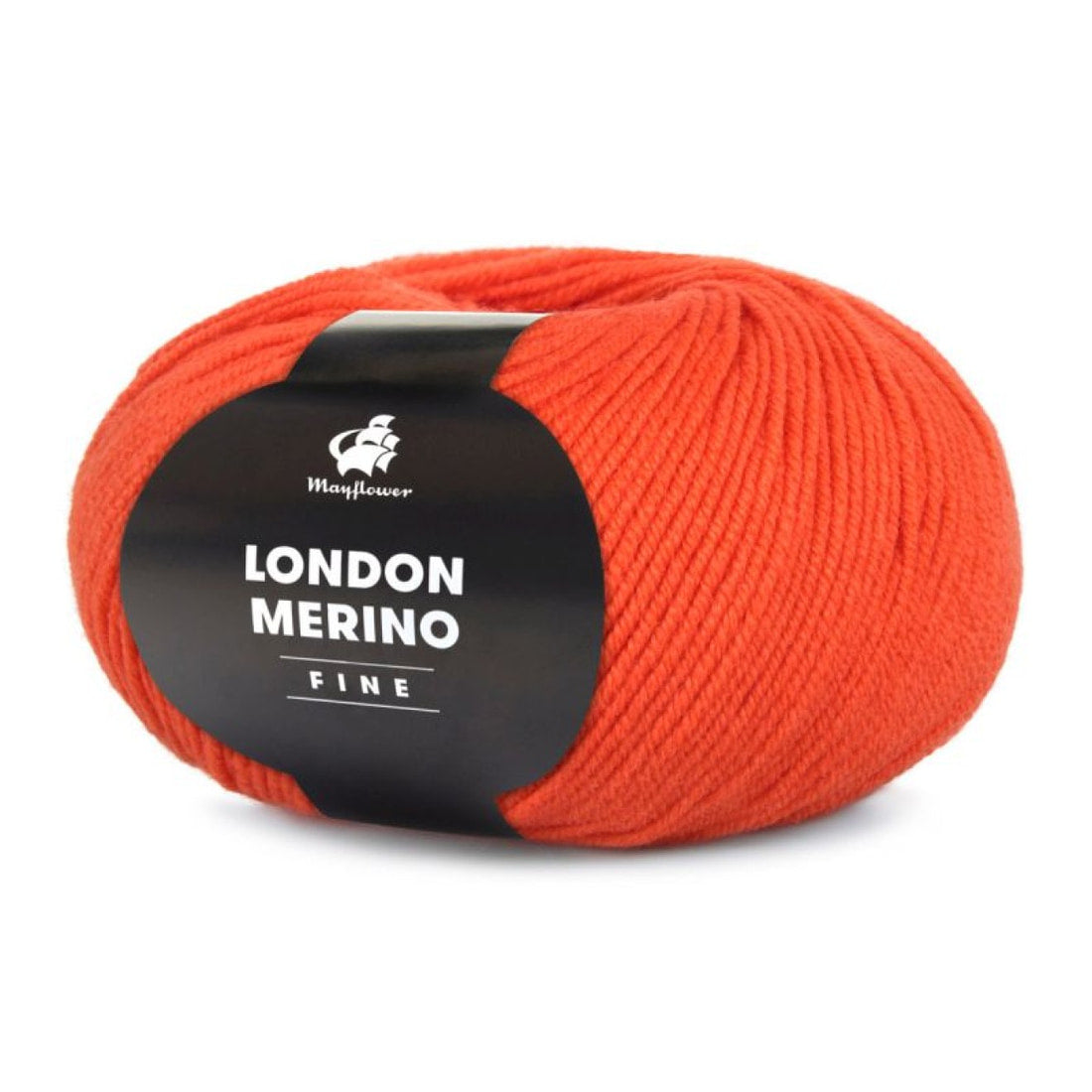 London Merino Fine von Mayflower | 50g – 044 mandarine