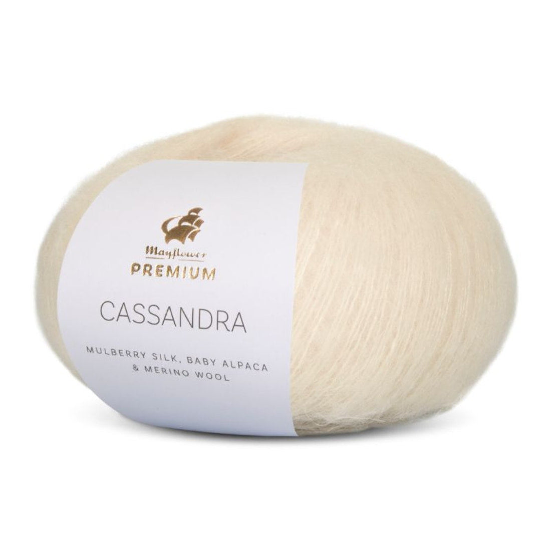Premium Cassandra von Mayflower | 25g – 002 sahne