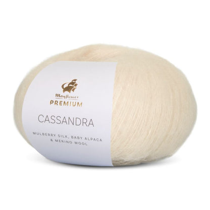 Premium Cassandra von Mayflower | 25g – 002 sahne
