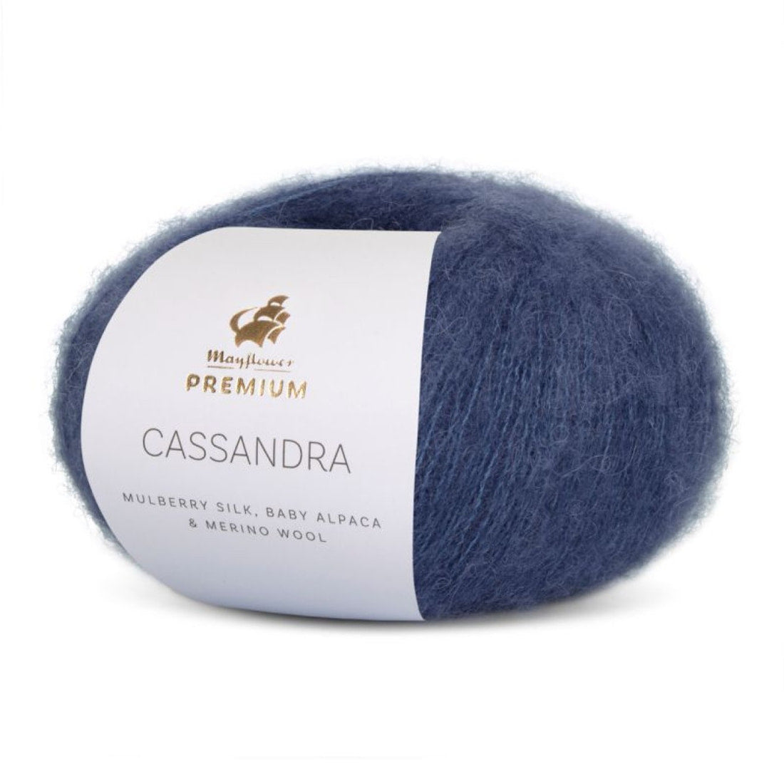 Premium Cassandra von Mayflower | 25g – 012 dunkles jeansblau